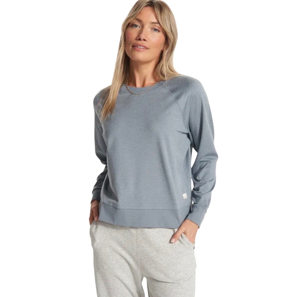 Vuori Halo Crew Raglan Long Sleeve Relaxed Pullover Women's Size Medium